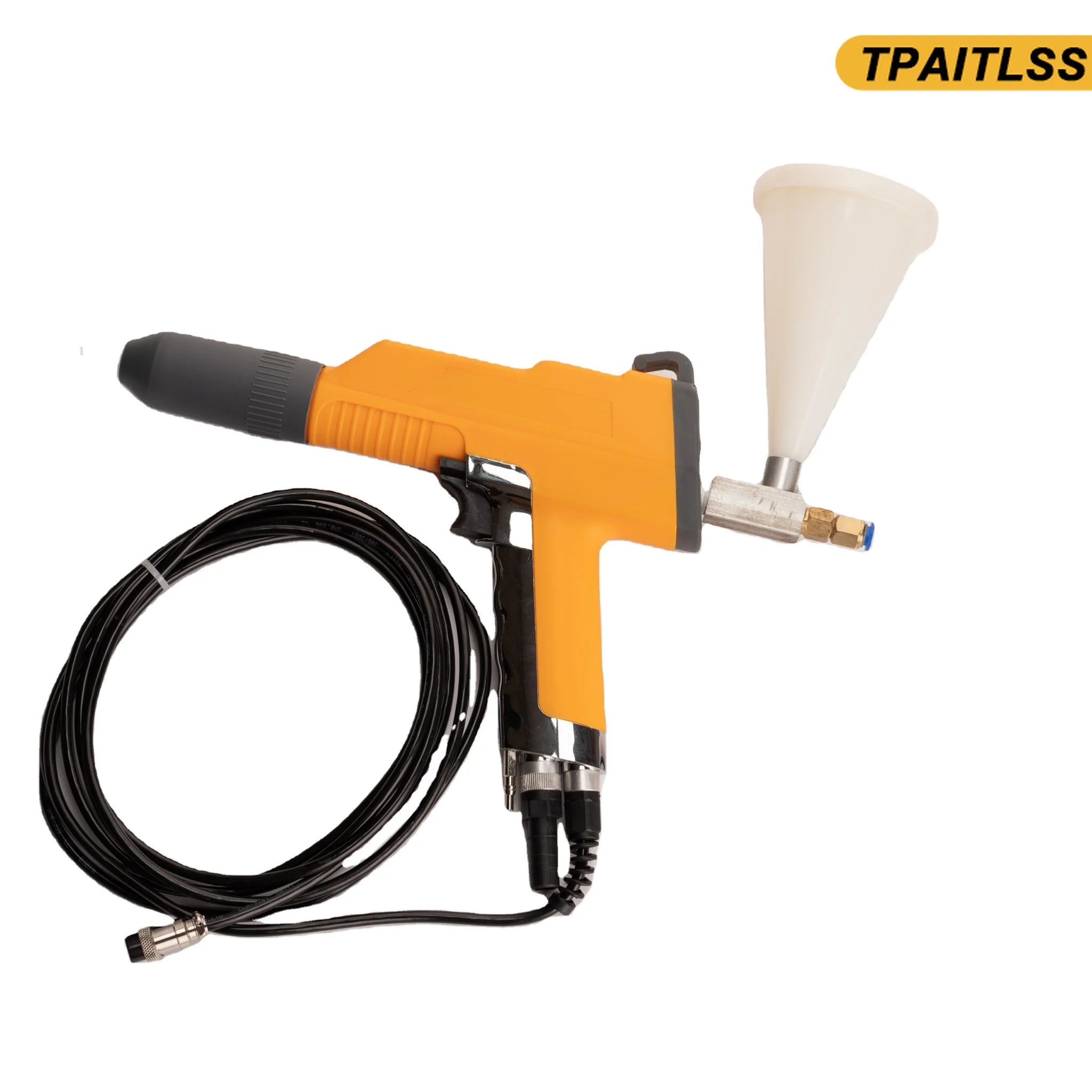 Powder Coating Machine Parts Metal Manual Spray Gun with Conical Cup Hopper
Powder Coating Machine Parts Metal Manual Spray Gun with Conical Cup Hopper