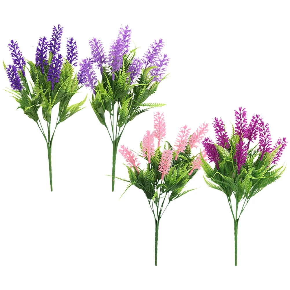 4Pcs Simulated Lavender Stem Artificial Flower Bunch Bright Color Festival Decoration Home Door Window Ornament for Holiday
4Pcs Simulated Lavender Stem Artificial Flower Bunch Bright Color Festival Decoration Home Door Window Ornament for Holiday