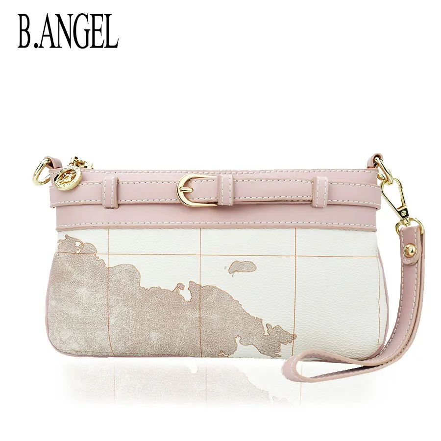 Women Fashion World Map Clutch Simple Waterproof Messenger Bag Wallet Leather Tote Travel Style Small Messenger Bag Party
Women Fashion World Map Clutch Simple Waterproof Messenger Bag Wallet Leather Tote Travel Style Small Messenger Bag Party