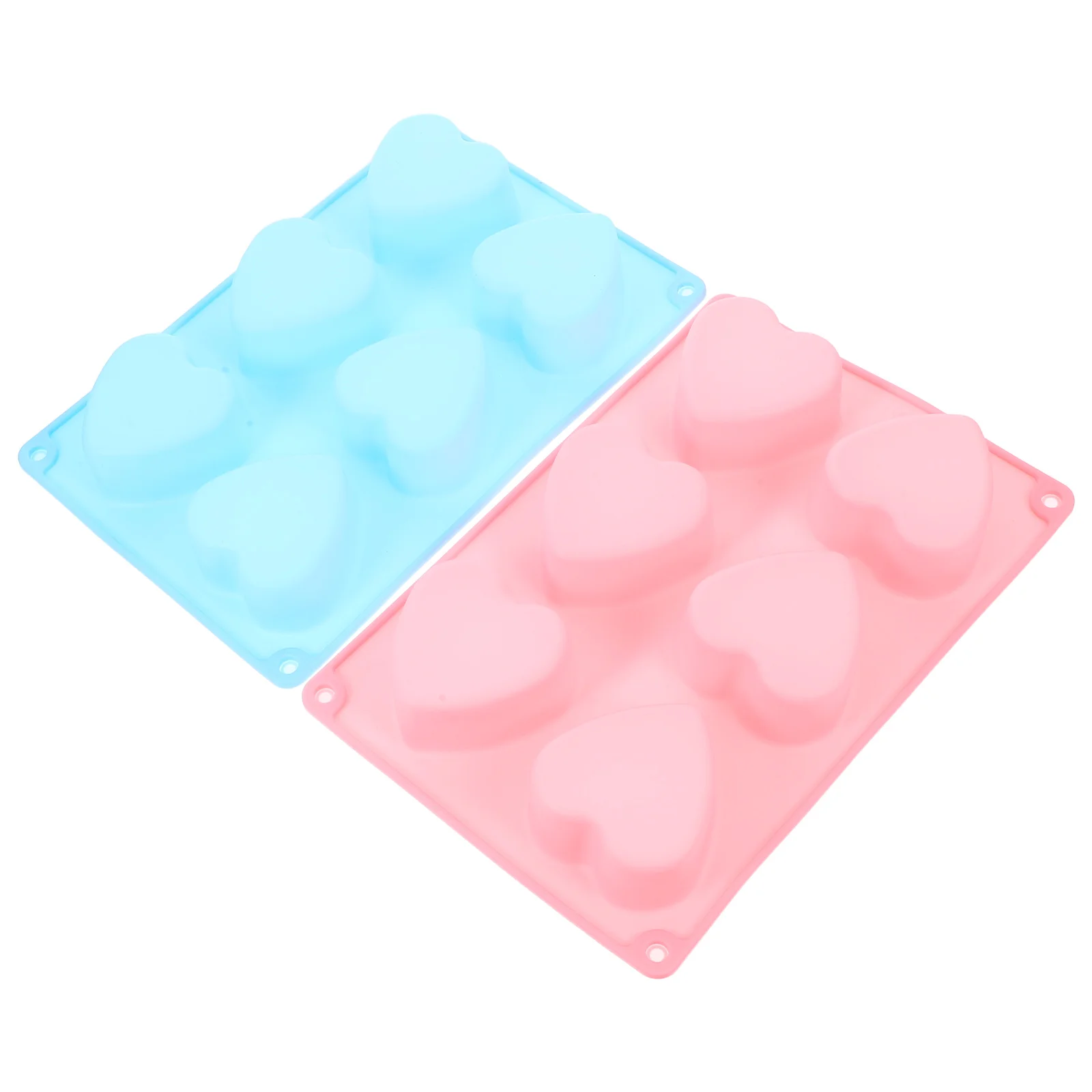 2 pcs Silicone Heart Shaped Molds Chocolate Candy Ice Trays Freezer Dessert Cookie Pastry Baking Tools Confectionery Supplies
2 pcs Silicone Heart Shaped Molds Chocolate Candy Ice Trays Freezer Dessert Cookie Pastry Baking Tools Confectionery Supplies