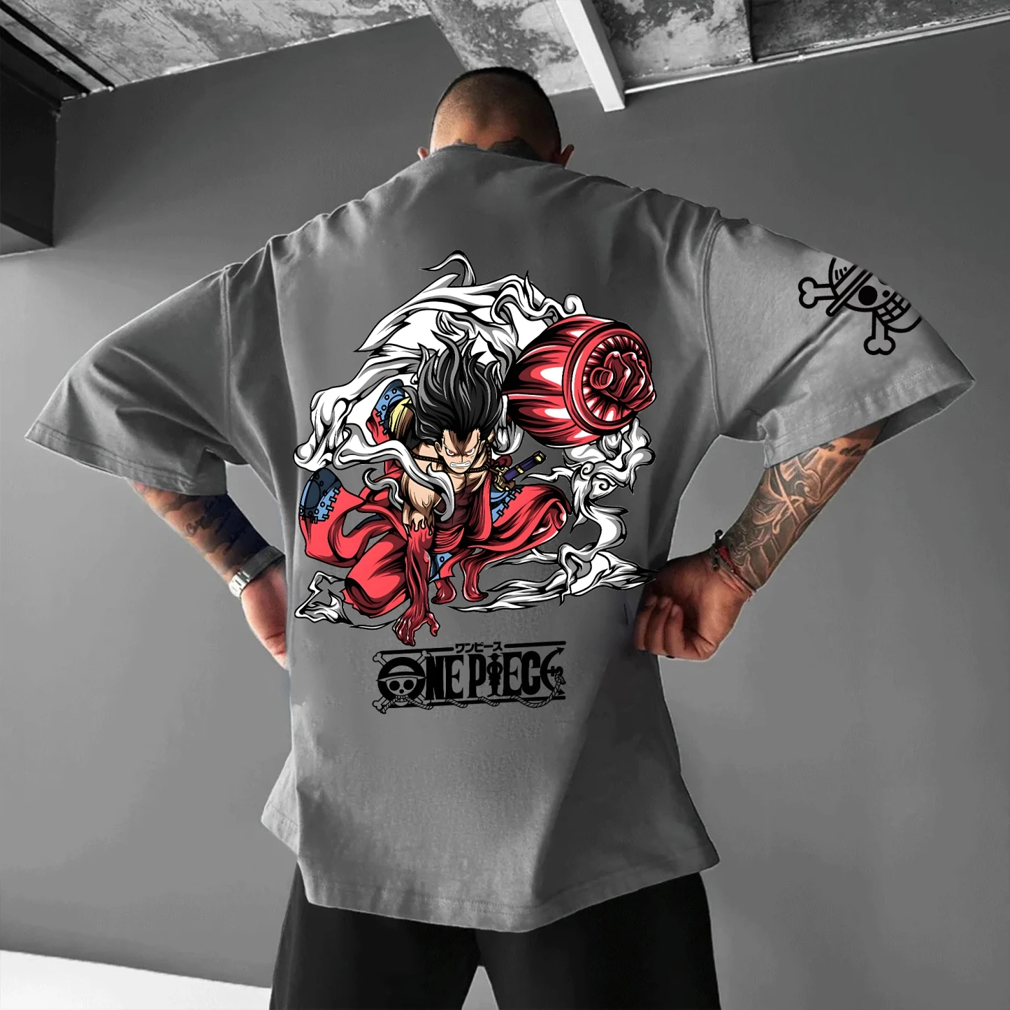 One Piece 2025 Новые летние бестселлеры сотрудничества: мужская футболка из чистого хлопка с круглым вырезом и короткими рукавами для повседневной жизни 
One Piece 2025 Новые летние бестселлеры сотрудничества: мужская футболка из чистого хлопка с круглым вырезом и короткими рукавами для повседневной жизни