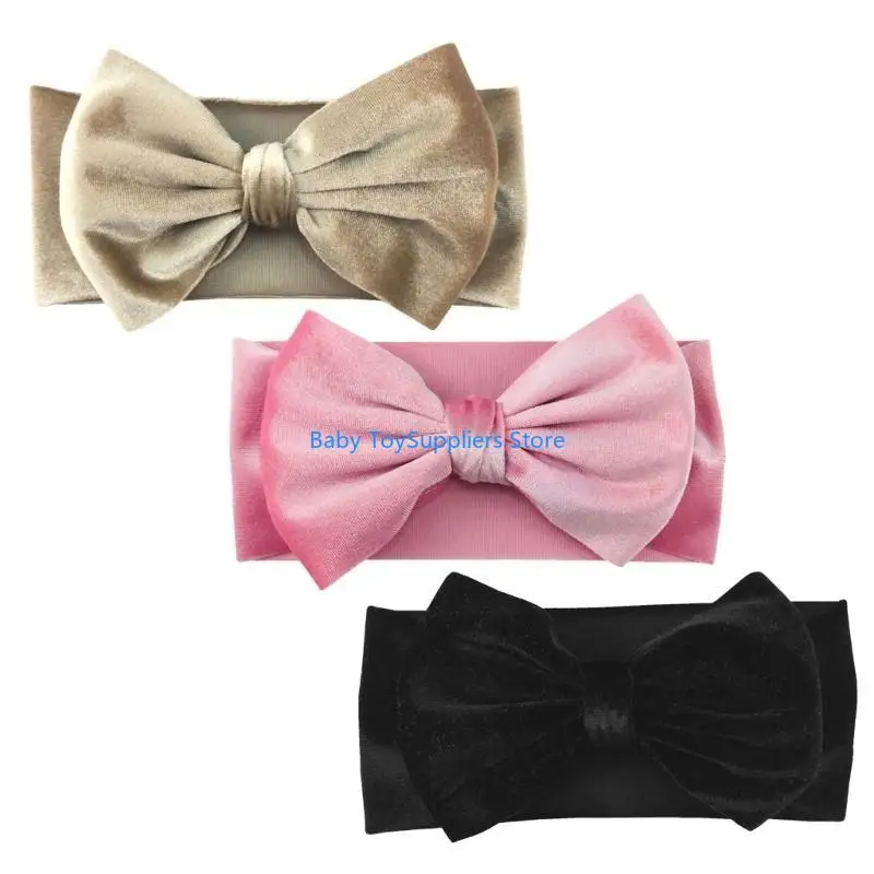 R1WF 3 шт., головные уборы с бантом, мягкие эластичные тюрбаны для малышей, детские аксессуары для волос, подарок
R1WF 3 шт., головные уборы с бантом, мягкие эластичные тюрбаны для малышей, детские аксессуары для волос, подарок