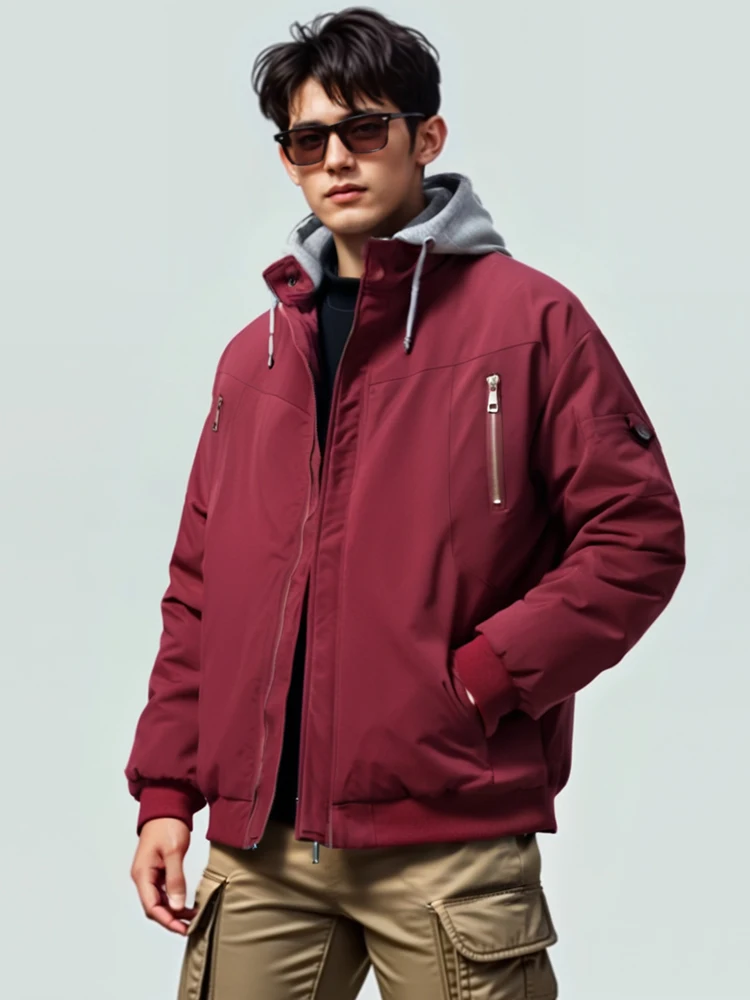 American Retro Thiened Cotton Baseball Jaet Men's Spring Autumn Winter MA Pilot Jaet Simple Sle Couple Outerwear
American Retro Thiened Cotton Baseball Jaet Men's Spring Autumn Winter MA Pilot Jaet Simple Sle Couple Outerwear