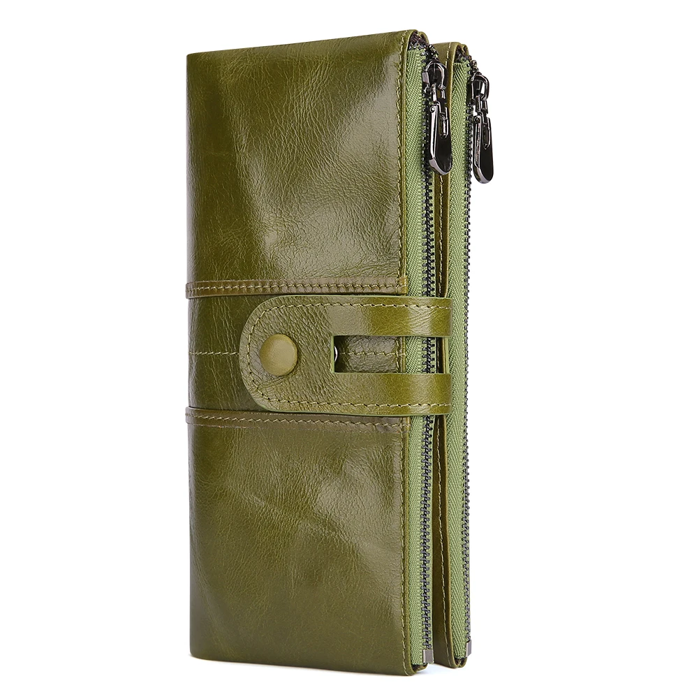 Women Genuine Leather Zipper Long Wallet Durable Business Rfid Wallet Men Simple Multi Card Card Holder Wallet Clutch Phone Bag
Women Genuine Leather Zipper Long Wallet Durable Business Rfid Wallet Men Simple Multi Card Card Holder Wallet Clutch Phone Bag