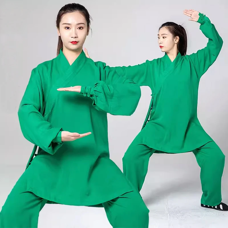 Wudang Summer Linen Tai Chi Cloths Women's New Training Clothing Taoist Clothing Men's Martial Arts Performance Clothing
Wudang Summer Linen Tai Chi Cloths Women's New Training Clothing Taoist Clothing Men's Martial Arts Performance Clothing