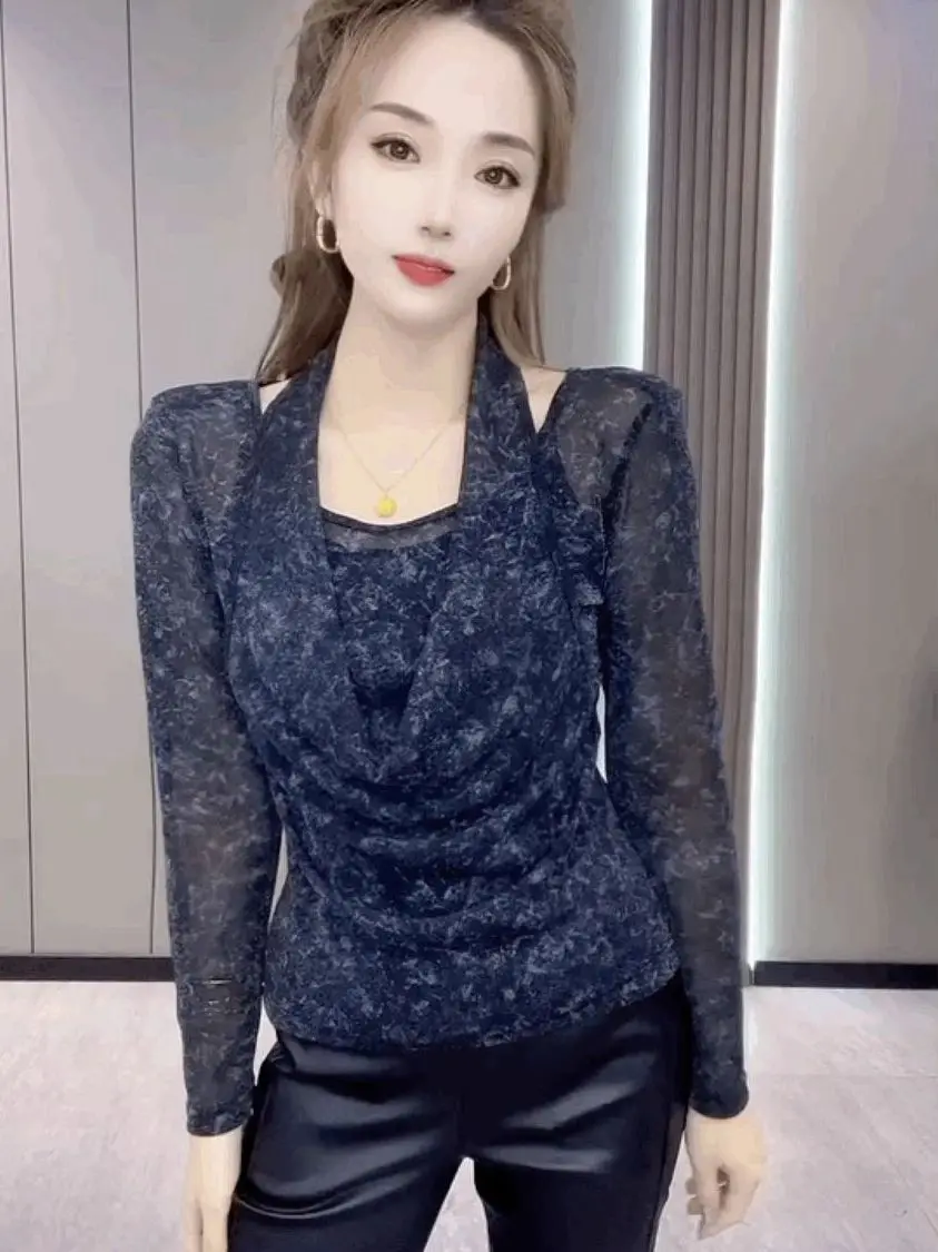 Slim Fit Hanging Ne Base irt Women's New Design Elastici Spicy Girl Autumn Winter New Sle V-ne Long Sve French S...
Slim Fit Hanging Ne Base irt Women's New Design Elastici Spicy Girl Autumn Winter New Sle V-ne Long Sve French S...