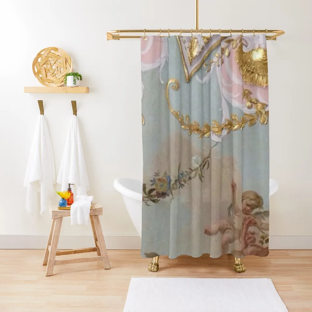 gold adorned dusky sky w cherubs Shower Curtain Bathroom Accessories Waterproof Fabric Bathroom Curtain
gold adorned dusky sky w cherubs Shower Curtain Bathroom Accessories Waterproof Fabric Bathroom Curtain