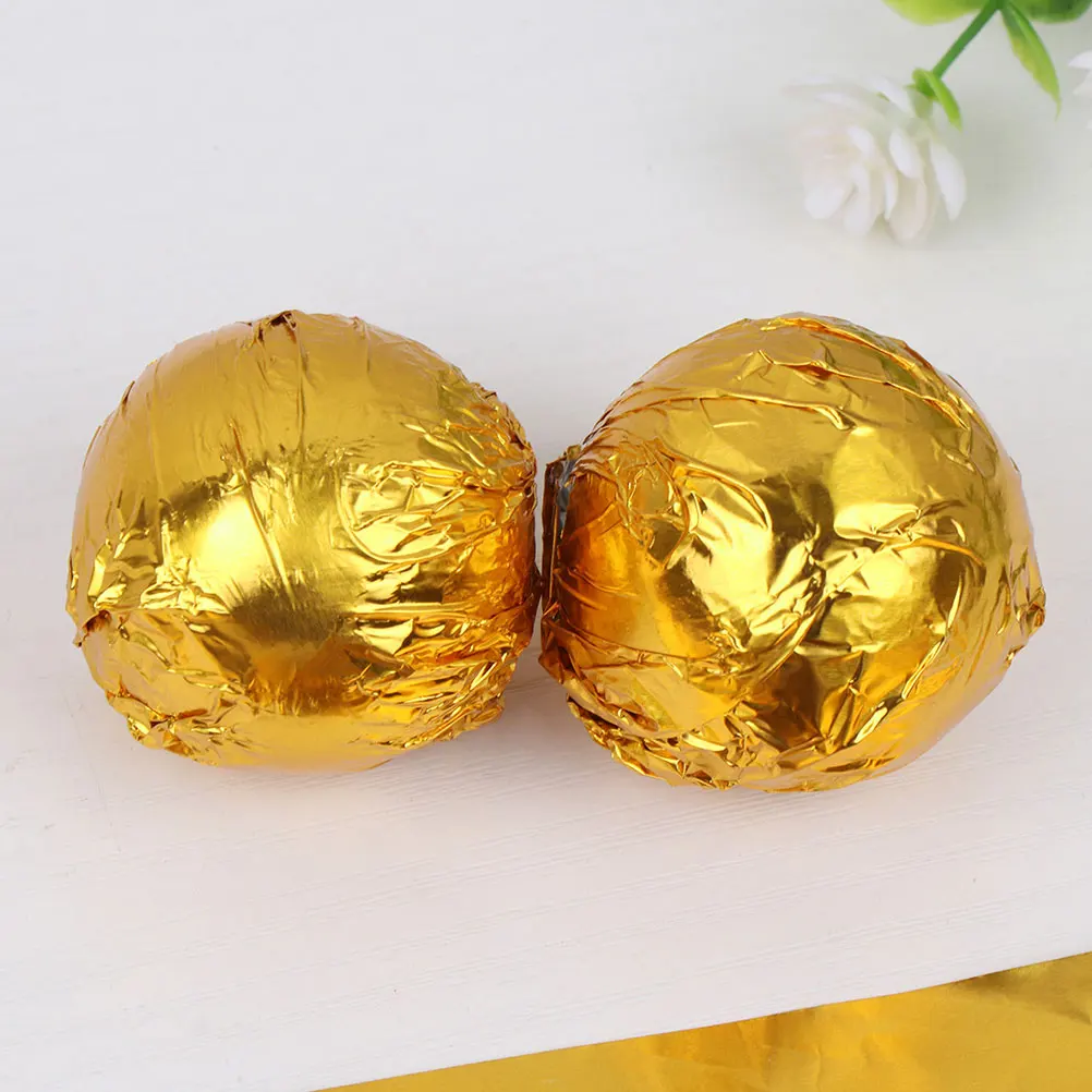 100pcs Food Packaging Tin Foil Paper Aluminum Wrappers for Candy Chocolate Practical Long Time Use
100pcs Food Packaging Tin Foil Paper Aluminum Wrappers for Candy Chocolate Practical Long Time Use