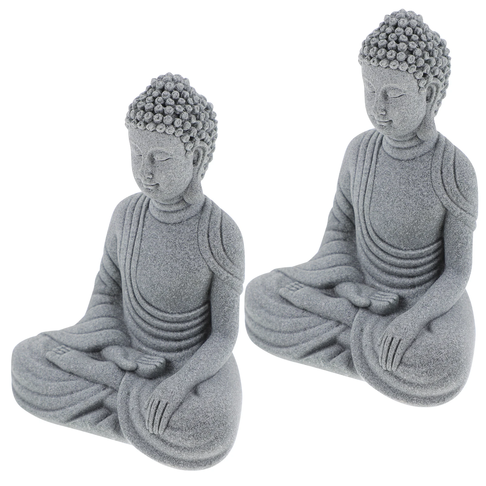 Simulated Small Sitting Buddha Statue Decorative Landscaping Ornament Sandstone Decoration Unique Shape Long Use
Simulated Small Sitting Buddha Statue Decorative Landscaping Ornament Sandstone Decoration Unique Shape Long Use
