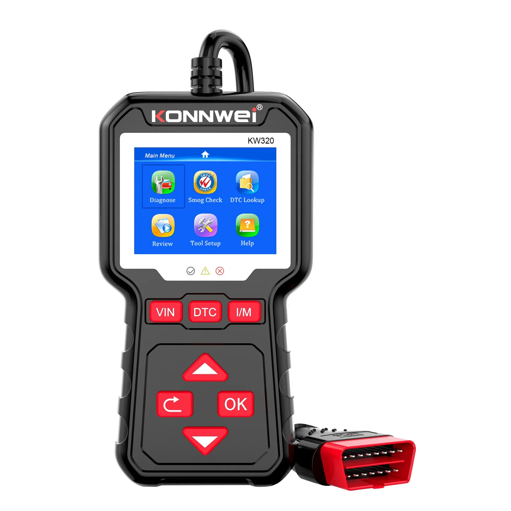 KONNWEI KW320 OBD2 Car Scanner Auto Tools OBD 2 Diagnostic Tool Automotive Scanner Car Code Reader for Car Universal
KONNWEI KW320 OBD2 Car Scanner Auto Tools OBD 2 Diagnostic Tool Automotive Scanner Car Code Reader for Car Universal