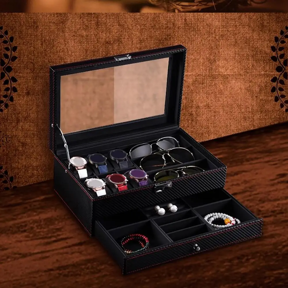 PU Leather Watch Display Storage WristWatch Box Holder Band Pillow Storage Case Organizer Watch Bracket Display Box
PU Leather Watch Display Storage WristWatch Box Holder Band Pillow Storage Case Organizer Watch Bracket Display Box 