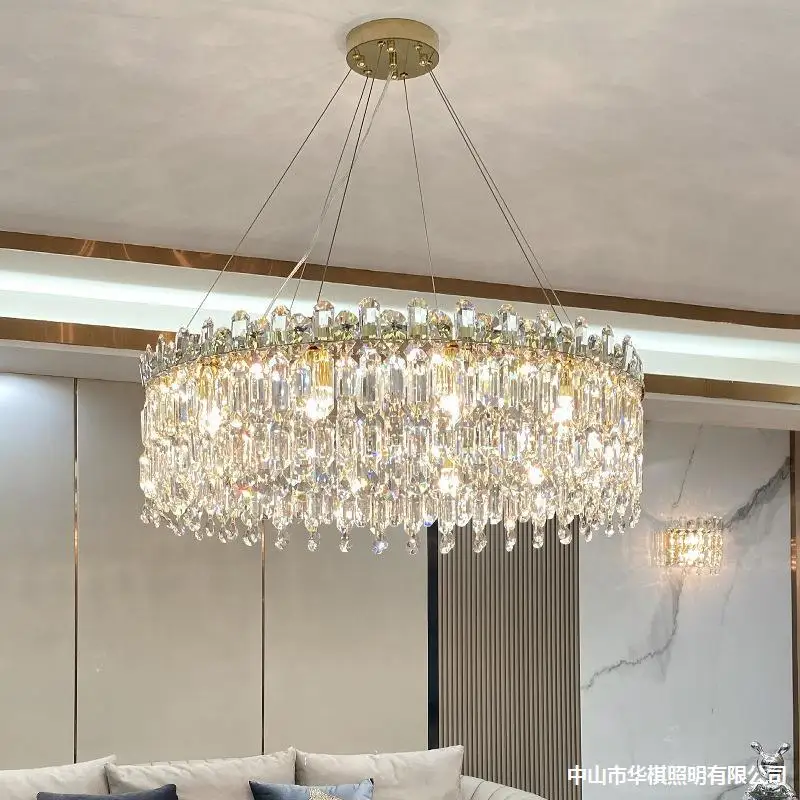 New living room atmospheric crystal chandelier pendant lights lamp светильник ретро pendant lights
New living room atmospheric crystal chandelier pendant lights lamp светильник ретро pendant lights