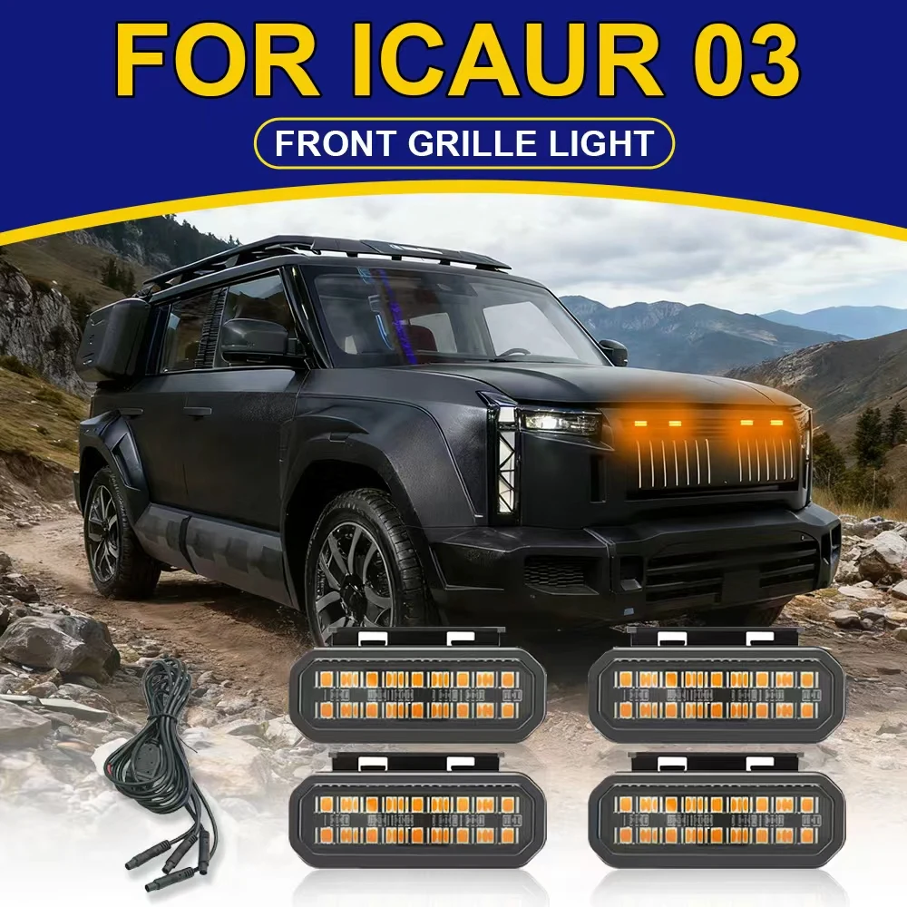 18LED Front Grille Light FOR ICAUR 03 Car Daytime Running Light Wheel Eyebrow Lamp For Pickup Offroad 12V
18LED Front Grille Light FOR ICAUR 03 Car Daytime Running Light Wheel Eyebrow Lamp For Pickup Offroad 12V