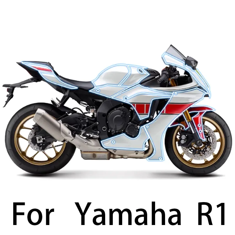 For R1 Invisible Clothing Stickers Body Protective Fuel Tank Film Motorcycle Modify Accessories
For R1 Invisible Clothing Stickers Body Protective Fuel Tank Film Motorcycle Modify Accessories