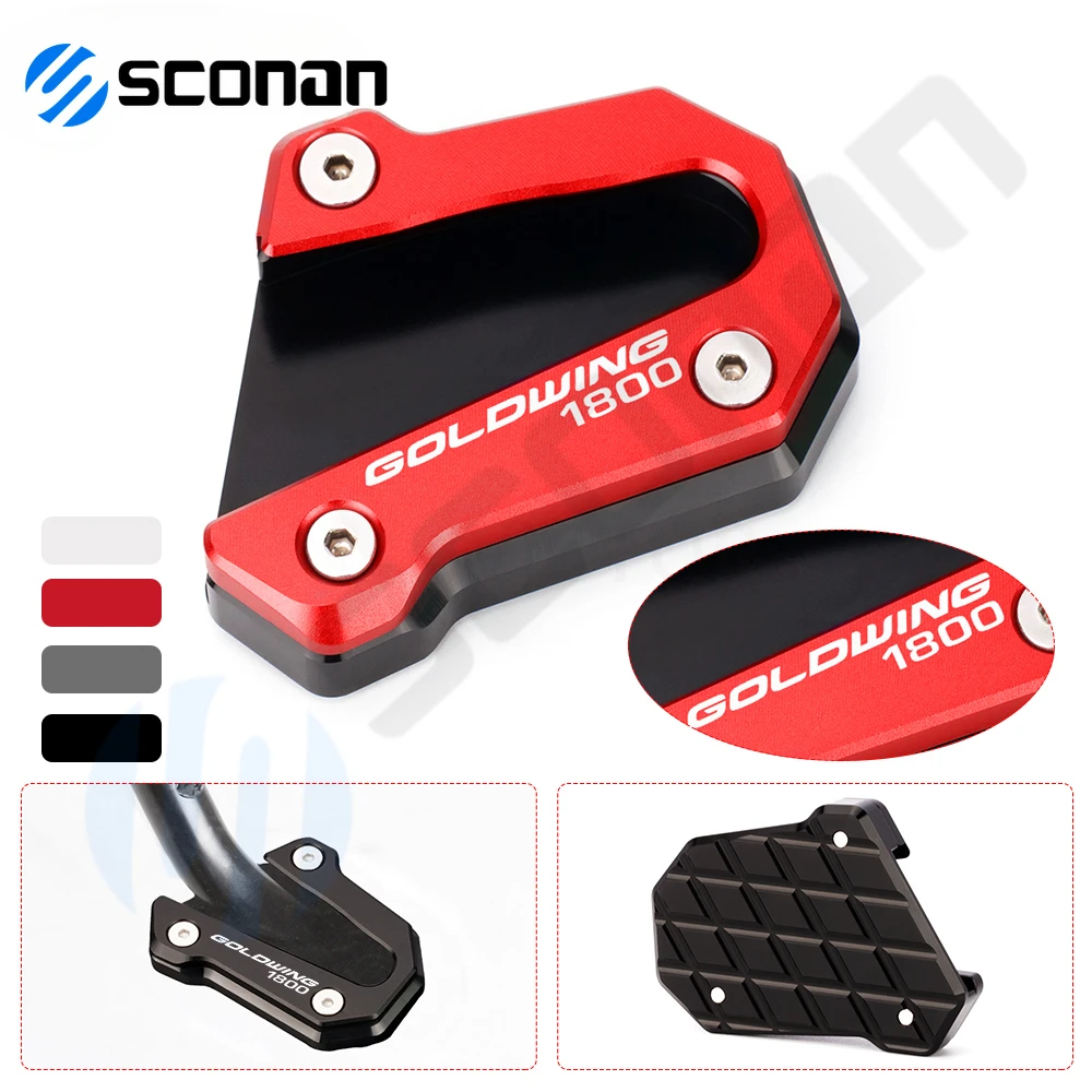 Motorcycle CNC Kickstand Side Stand Extension Foot Pad Support For Honda Goldwing 1800 2018 2019 2020 2021 2022 gold wing gl1800
Motorcycle CNC Kickstand Side Stand Extension Foot Pad Support For Honda Goldwing 1800 2018 2019 2020 2021 2022 gold wing gl1800