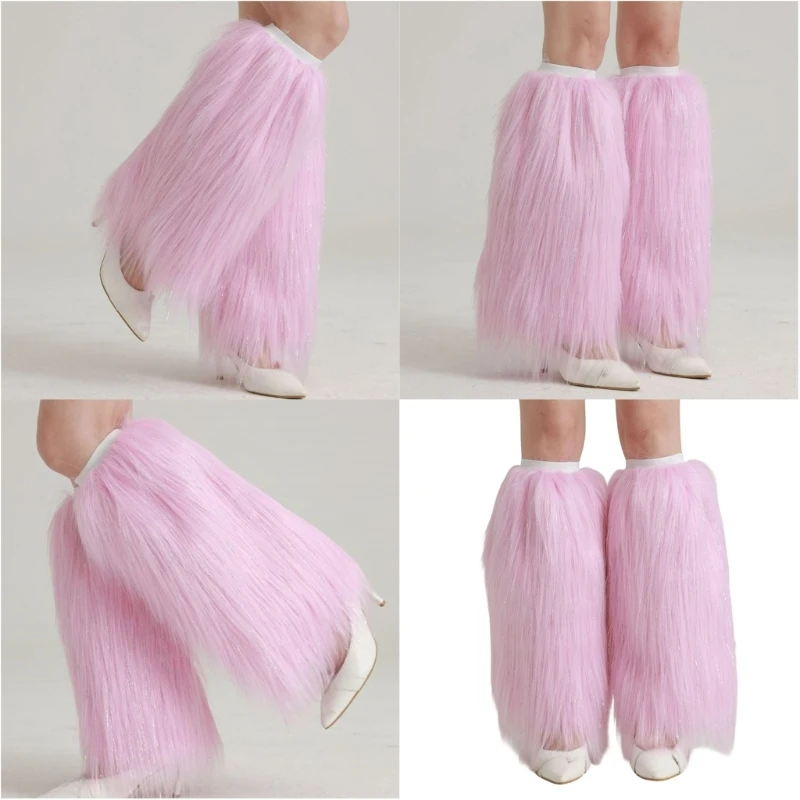 Plush Leg Warmer for Christmas Party Dressingup Warmth Leg Sleeves Stage Show Leg Cover for Holiday Event Costume Props
Plush Leg Warmer for Christmas Party Dressingup Warmth Leg Sleeves Stage Show Leg Cover for Holiday Event Costume Props