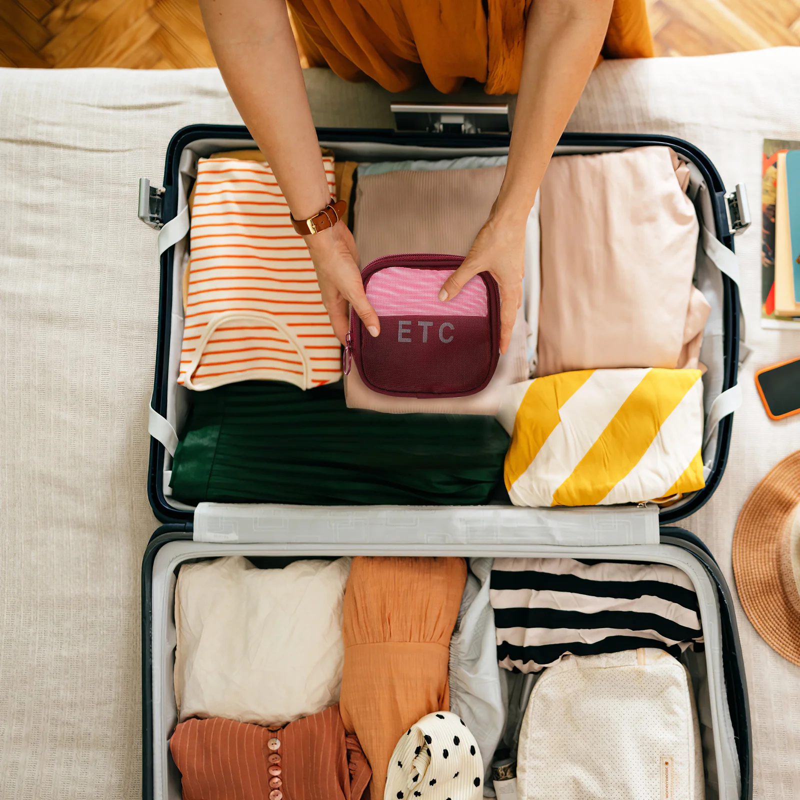 5Pcs Mesh Makeup Bags Portable Travel Toiletry Pouches Organizers Transparent Design Smooth Zipper Mesh Bags
5Pcs Mesh Makeup Bags Portable Travel Toiletry Pouches Organizers Transparent Design Smooth Zipper Mesh Bags