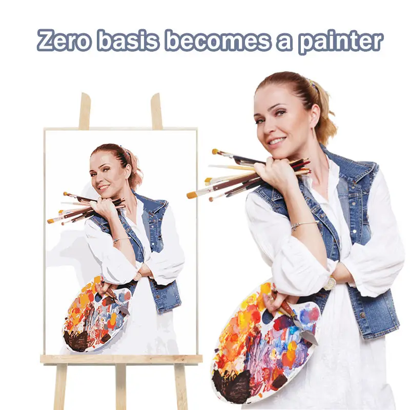 Personality Photo Customized DIY Oil Paintings By Numbers Picture Drawing by Numbers Canvas Acrylic Paint Coloring by Numbers
Personality Photo Customized DIY Oil Paintings By Numbers Picture Drawing by Numbers Canvas Acrylic Paint Coloring by Numbers