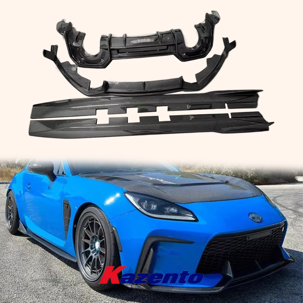 4 шт., карбоновые Передние боковые юбки для Toyota (только GR86) 2022 + AD Style
4 шт., карбоновые Передние боковые юбки для Toyota (только GR86) 2022 + AD Style