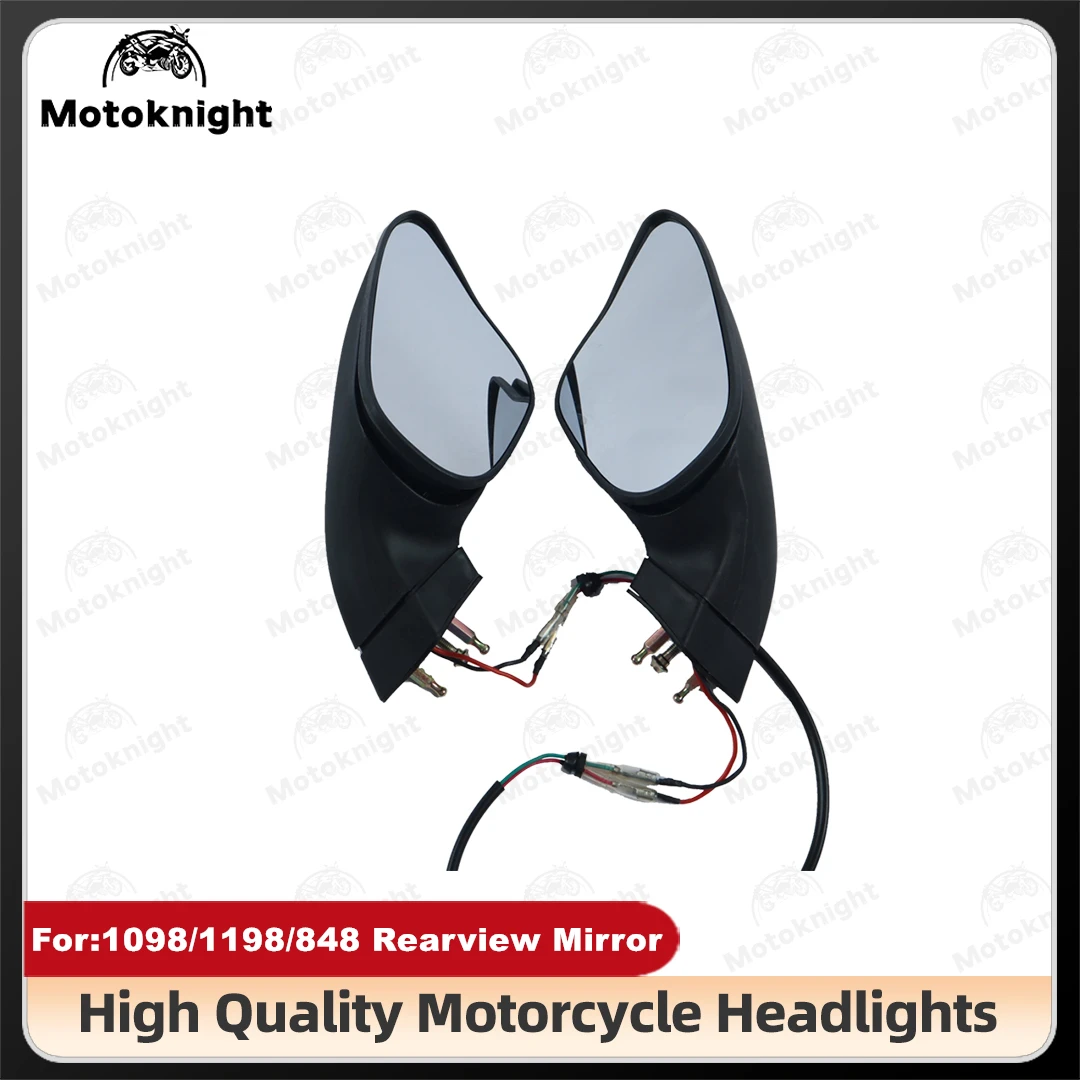 Rear View Mirrors LED Turn Signal Side Integrated Light For Ducati 848 1098 1098S 1098R 1198 1198S 1198R 2007 2008 2009
Rear View Mirrors LED Turn Signal Side Integrated Light For Ducati 848 1098 1098S 1098R 1198 1198S 1198R 2007 2008 2009