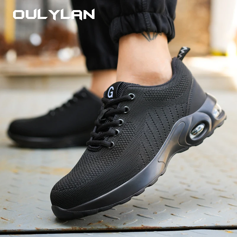Air Cushion Safety Sneakers Men Sports Running Shoes Anti Smashing Anti Puncture Safety Boots Kevlar Protective Work Shoes
Air Cushion Safety Sneakers Men Sports Running Shoes Anti Smashing Anti Puncture Safety Boots Kevlar Protective Work Shoes