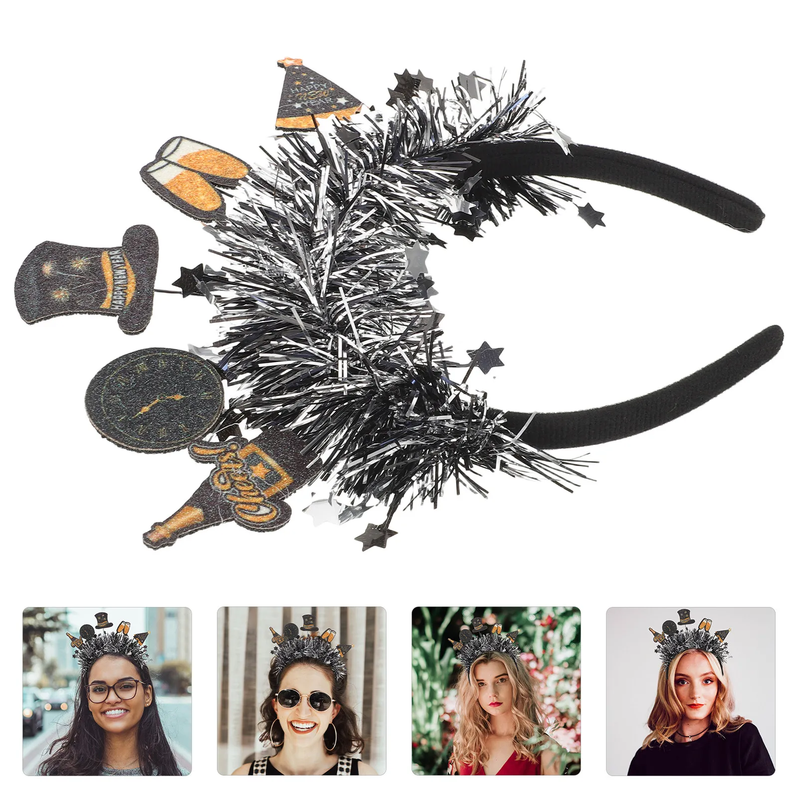 Glitter Sequins New Years Hairband 2026 Headband Party Hair Accessories Happy New Year Holiday Supplies Glitter Hairband
Glitter Sequins New Years Hairband 2026 Headband Party Hair Accessories Happy New Year Holiday Supplies Glitter Hairband