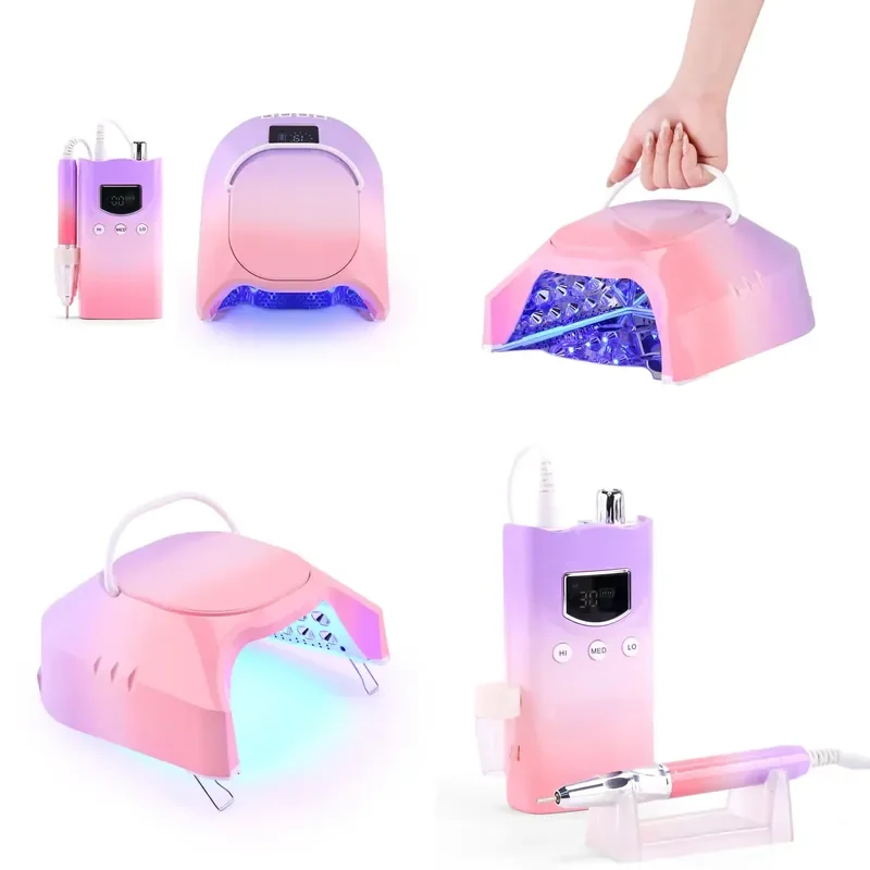 【CHIMU HOME】 For Misbeauty Gradient Nail Set Kit with UV Lamp and Drill 86W Rechargeable Nail Lamp and Nail Drill Machine
【CHIMU HOME】 For Misbeauty Gradient Nail Set Kit with UV Lamp and Drill 86W Rechargeable Nail Lamp and Nail Drill Machine
