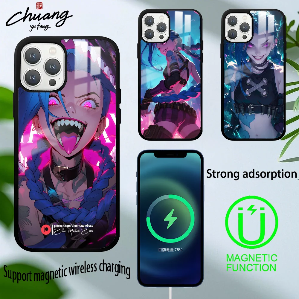 Hot Game A-ArcaneS J-JinxS Phone Case For 11 12 13 14 15 16Pro Max mini Plus strong magnetic attraction Phone Cover
Hot Game A-ArcaneS J-JinxS Phone Case For 11 12 13 14 15 16Pro Max mini Plus strong magnetic attraction Phone Cover
