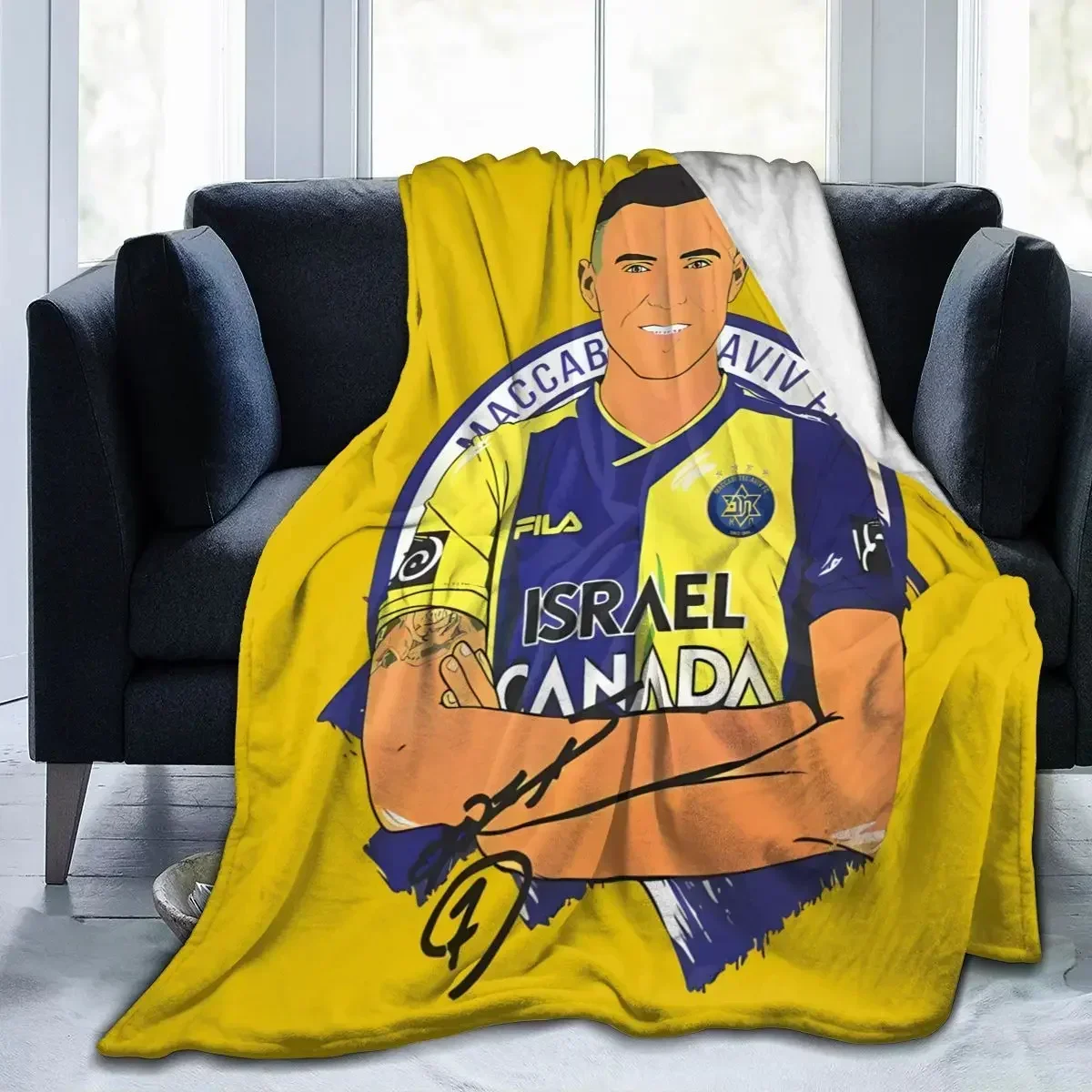 Maccabi Tel Aviv All Season Fleece Blanket Throw Ultra Soft Flannel Blanket Digital Printed Premium Fluffy Microfiber Fleece
Maccabi Tel Aviv All Season Fleece Blanket Throw Ultra Soft Flannel Blanket Digital Printed Premium Fluffy Microfiber Fleece