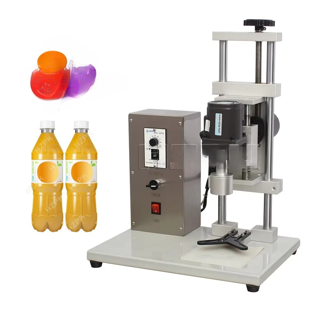 HZPK Semi-automatic Single Head Screw Pet Bottle Cap Lock Capping Machine for Plastic Cap
HZPK Semi-automatic Single Head Screw Pet Bottle Cap Lock Capping Machine for Plastic Cap