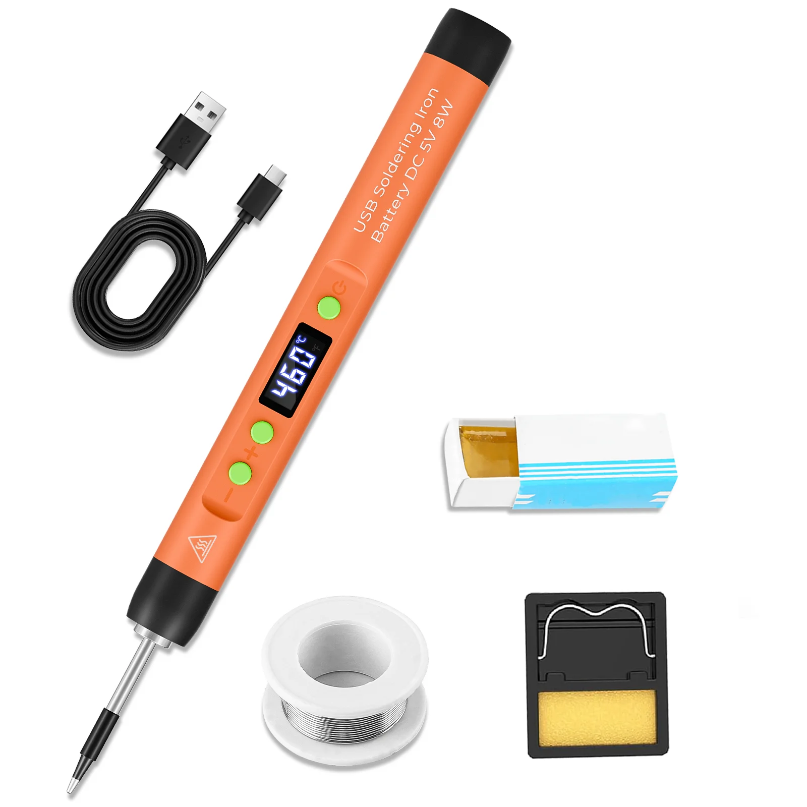 Professional Compact Portable Welding Tools with Fast Charging Adjustable Temperature Range 260°C to 460°C Standby Mode
Professional Compact Portable Welding Tools with Fast Charging Adjustable Temperature Range 260°C to 460°C Standby Mode