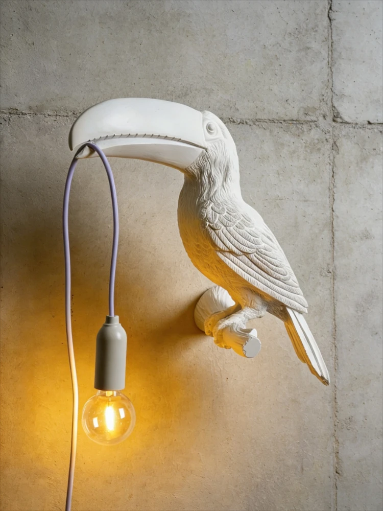 Toucan Resin Decor Wall Lamp Bedroom Bedside Home Decor Droll Bird Wall Light Living Room Wall Decor Animal Tufted Puffin Lamp
Toucan Resin Decor Wall Lamp Bedroom Bedside Home Decor Droll Bird Wall Light Living Room Wall Decor Animal Tufted Puffin Lamp