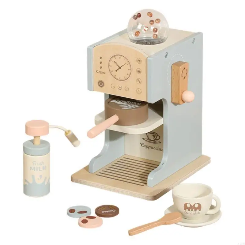 N1HB Woodens Coffee Maker Toy Kids Coffee Maker Playset for Skill Development Gifts
N1HB Woodens Coffee Maker Toy Kids Coffee Maker Playset for Skill Development Gifts