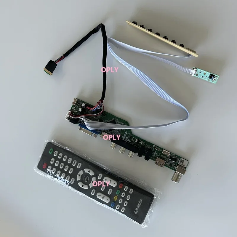 Комплект платы контроллера телевизора для B156HW02 B156HW01 B156HW03 1920X1080 15,6 дюйма HDMI-совместимый RF USB AV VGA аудио светодиодный экран монитора
Комплект платы контроллера телевизора для B156HW02 B156HW01 B156HW03 1920X1080 15,6 дюйма HDMI-совместимый RF USB AV VGA аудио светодиодный экран монитора