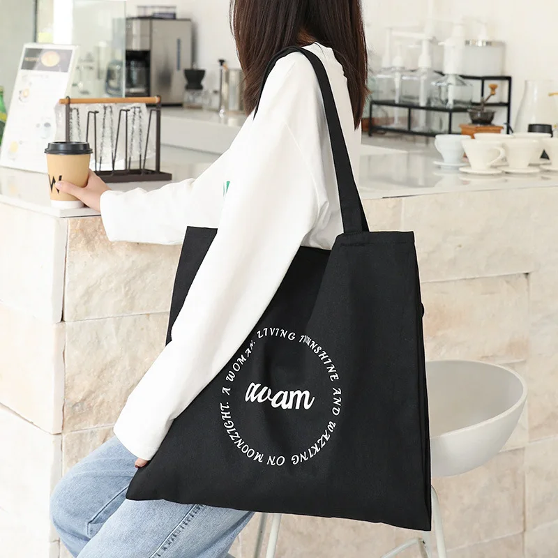 Waterproof Canvas Shoulder Bags for Women Printed Letter Messenger Women's Handbags Solid Shopping Female Crossbody Bag
Waterproof Canvas Shoulder Bags for Women Printed Letter Messenger Women's Handbags Solid Shopping Female Crossbody Bag
