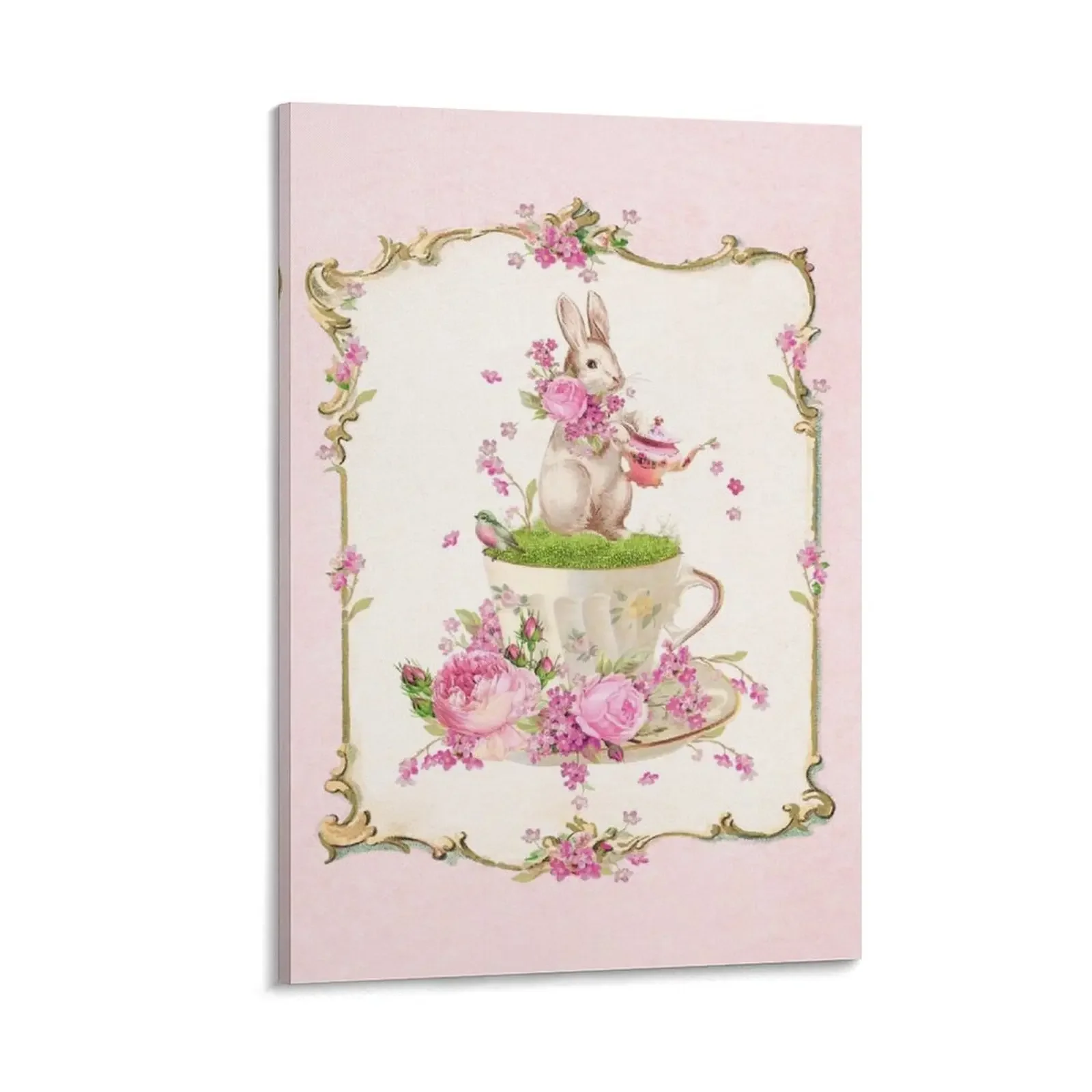 Bunny Rabbit Tea Party Canvas Painting Decorative prints wall painting cute room decor Decoration home
Bunny Rabbit Tea Party Canvas Painting Decorative prints wall painting cute room decor Decoration home