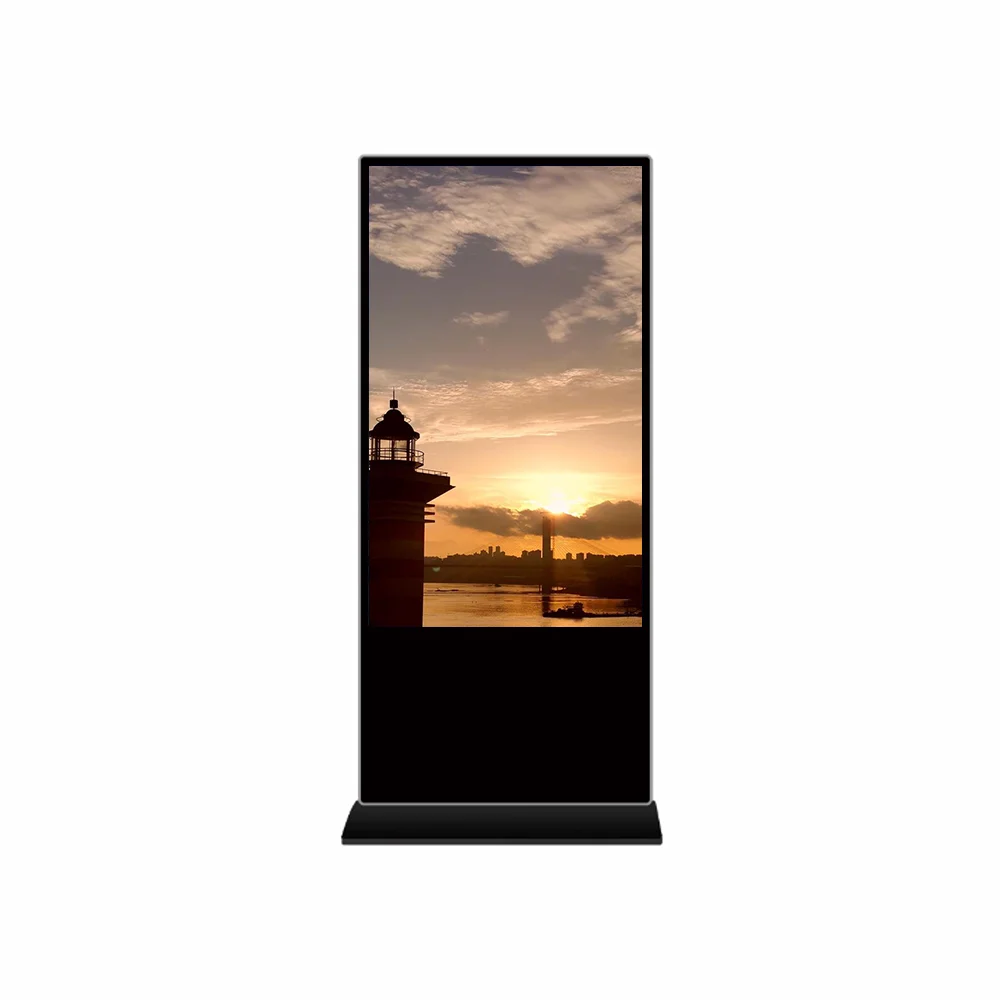 65-дюймовая вертикальная рекламная машина Touch 4K HD LCD Электронный водный брендовый рекламный экран
65-дюймовая вертикальная рекламная машина Touch 4K HD LCD Электронный водный брендовый рекламный экран