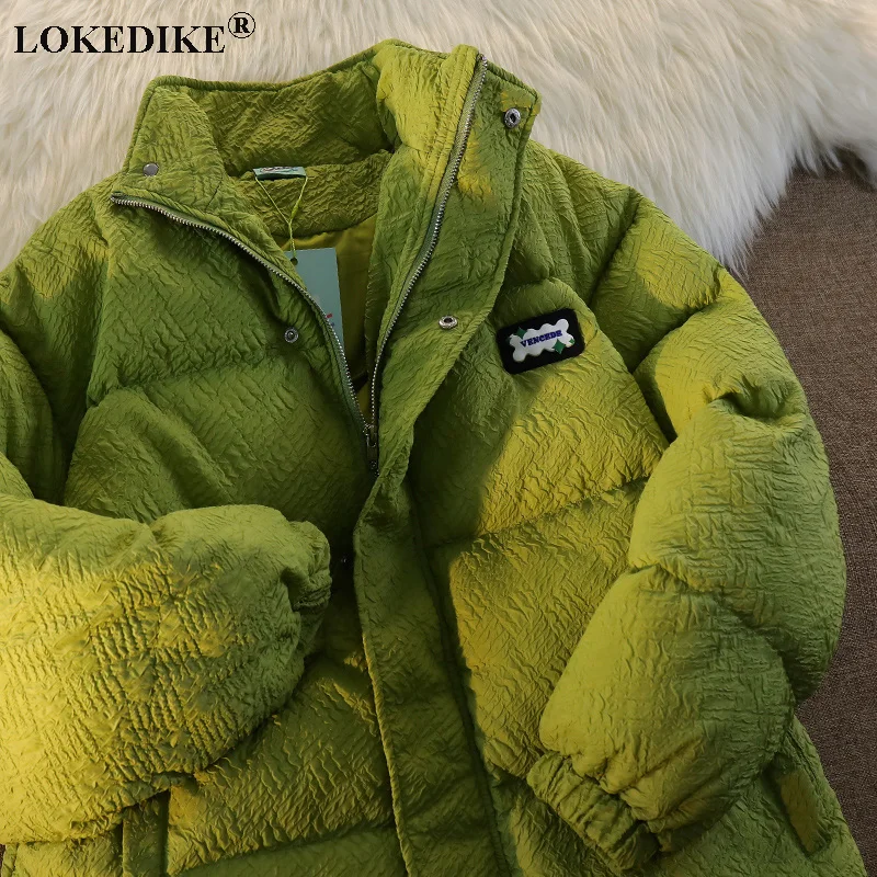 Avocado Green Loose Thick Warm Cotton Coat for Women Stand Collar Female Parkas Oversized 2023 New Chic Fashion Outwear Jackets
Avocado Green Loose Thick Warm Cotton Coat for Women Stand Collar Female Parkas Oversized 2023 New Chic Fashion Outwear Jackets