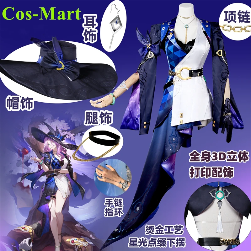 Cos-Mart Game Honkai: Star Rail Jade Косплей Костюм Активная вечеринка Одежда для ролевых игр Новая одежда для ролевых игр XXXL на заказ
Cos-Mart Game Honkai: Star Rail Jade Косплей Костюм Активная вечеринка Одежда для ролевых игр Новая одежда для ролевых игр XXXL на заказ