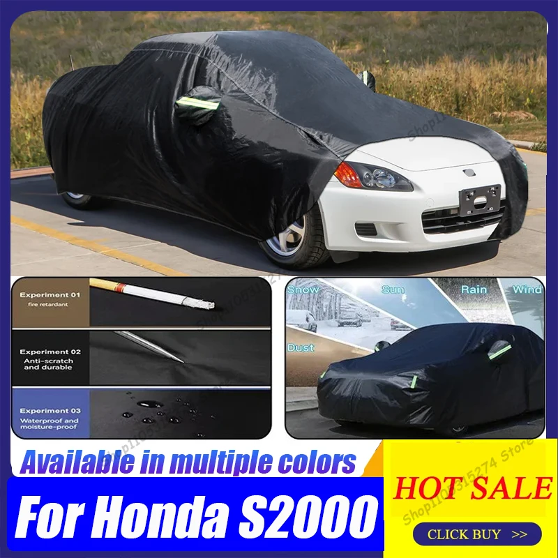 Full Car Cover For Honda S2000 1999-2025 Waterproof Auto Anti-UV Sun Shade Rain Snow Dust Wind Protection Cover
Full Car Cover For Honda S2000 1999-2025 Waterproof Auto Anti-UV Sun Shade Rain Snow Dust Wind Protection Cover