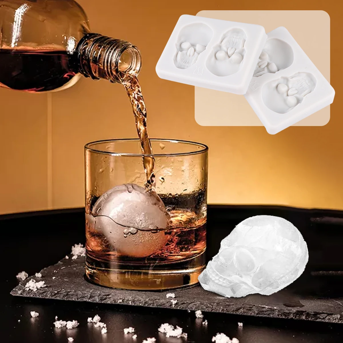 2 шт., форма для помадки в виде черепа, форма для торта на Хэллоуин, силиконовая форма для выпечки, сделай сам, кулон, форма для торта на Хэллоуин, инструмент для выпечки
2 шт., форма для помадки в виде черепа, форма для торта на Хэллоуин, силиконовая форма для выпечки, сделай сам, кулон, форма для торта на Хэллоуин, инструмент для выпечки