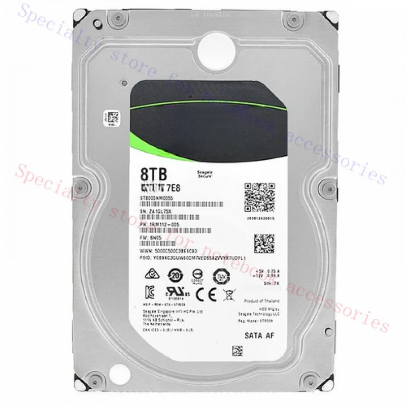 A+ FOR Seagate Exos ST8000NM0055 8TB SATA III 256MB Cache 7200Rpm 3,5'' Inch
A+ FOR Seagate Exos ST8000NM0055 8TB SATA III 256MB Cache 7200Rpm 3,5'' Inch