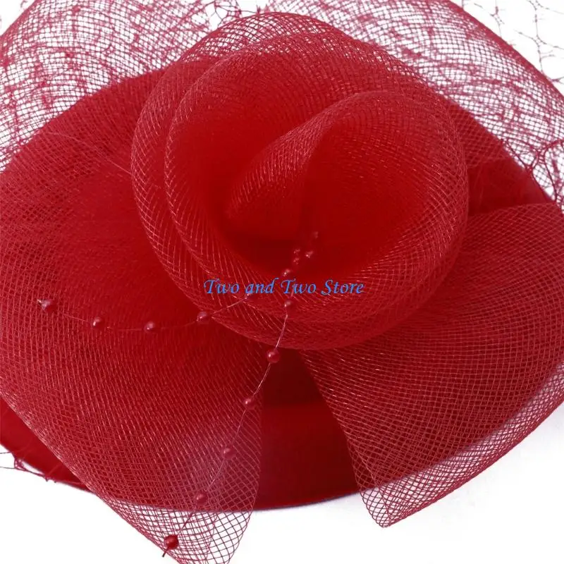 HX6F Adjustable Mesh Veil Hat Clip Headdress Sturdy Hair Clip For Special Occasion
HX6F Adjustable Mesh Veil Hat Clip Headdress Sturdy Hair Clip For Special Occasion