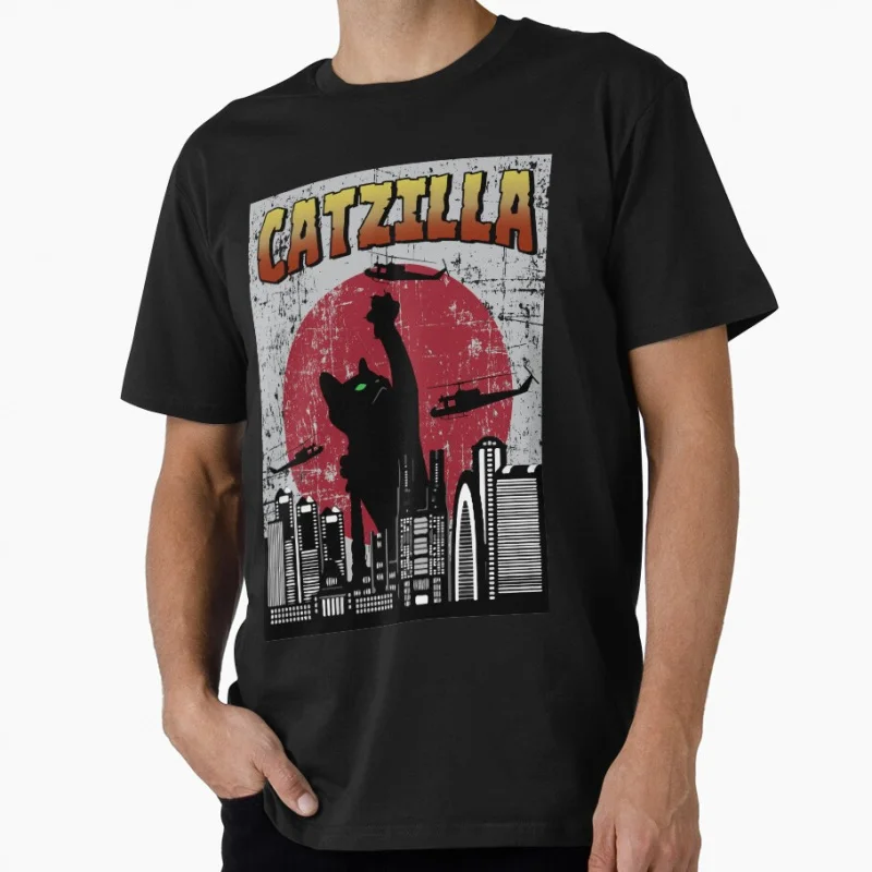 Catzilla 1223 King of Monster Funny Cat Lover Gift t shirt for man Cute kitty y2k clothes All size Tops S-6XL
Catzilla 1223 King of Monster Funny Cat Lover Gift t shirt for man Cute kitty y2k clothes All size Tops S-6XL