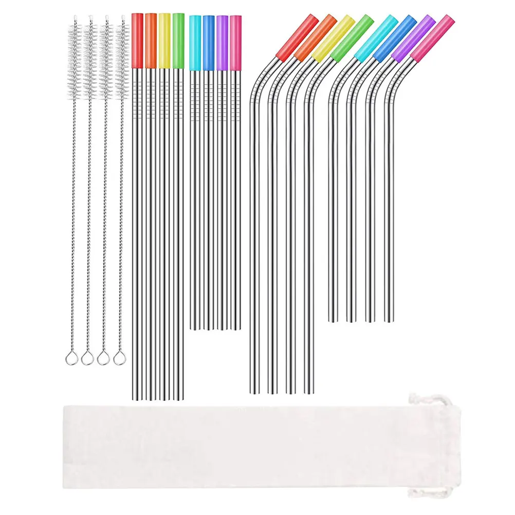 1 set Straw Set Stainless Steel Reusable Straws for Milk Tea Coffee Smoothie Drink Bar Tumbler Straw Easy Clean Multipurpose
1 set Straw Set Stainless Steel Reusable Straws for Milk Tea Coffee Smoothie Drink Bar Tumbler Straw Easy Clean Multipurpose