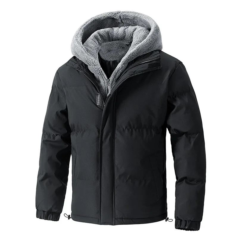 American Men's Color-coded Spliced Casual Trendy Simple Basic Loose Long Sleeve Hooded Quilted Jacket Male Clothes Coats Tops
American Men's Color-coded Spliced Casual Trendy Simple Basic Loose Long Sleeve Hooded Quilted Jacket Male Clothes Coats Tops