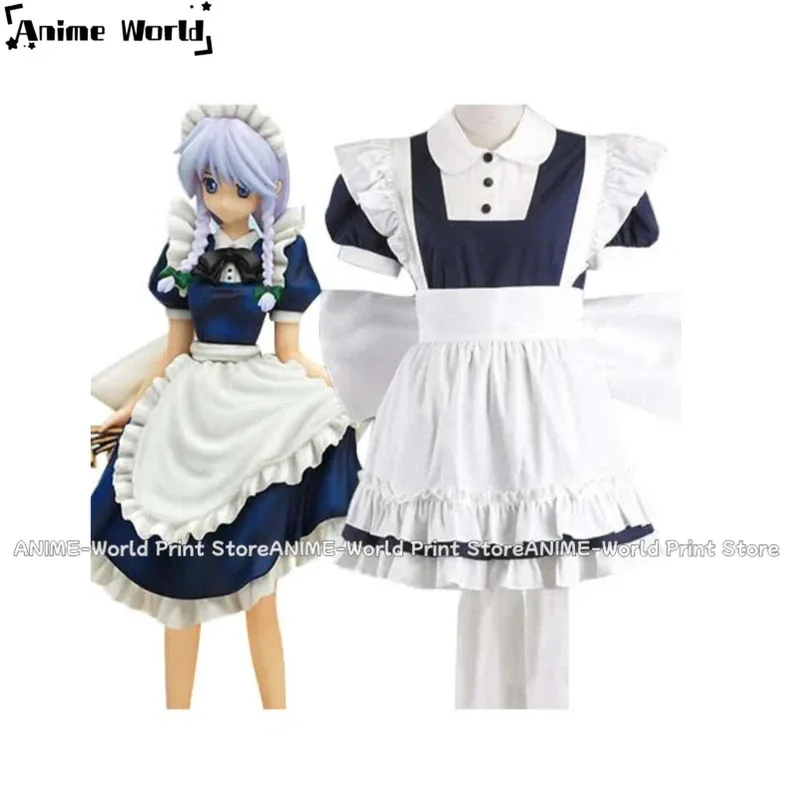 New《Custom Size》The Embodiment Of Scarlet Devil Cosplay Costume Izayoi Sakuya Apron Dress2025
New《Custom Size》The Embodiment Of Scarlet Devil Cosplay Costume Izayoi Sakuya Apron Dress2025