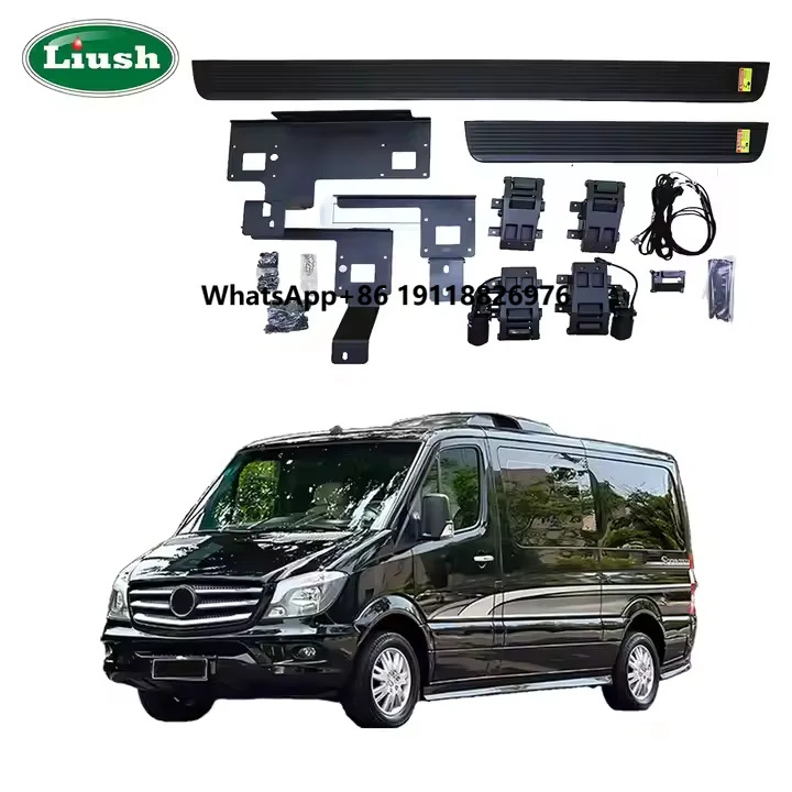 Liush Auto Car Power Electric Side Step Running Board for Benz Sprinter 2018 Aluminum Alloy Electronic Side Pedal Waterproof
Liush Auto Car Power Electric Side Step Running Board for Benz Sprinter 2018 Aluminum Alloy Electronic Side Pedal Waterproof