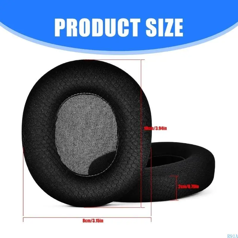 R91A Replacement Ear Pad Earphone Cushion Repair for E900/E900 Professional Headphone Noise Isolating Sponge Earpads
R91A Replacement Ear Pad Earphone Cushion Repair for E900/E900 Professional Headphone Noise Isolating Sponge Earpads