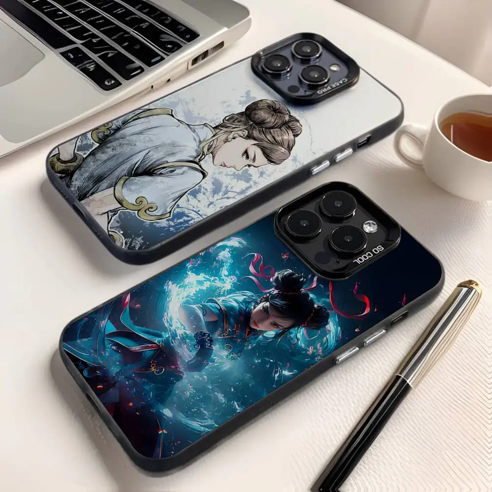 S-Street Fighter ChunLi Phone Case For iPhone 16,15,14,13,12,11,8,7,Pro,Max,Plus,Mini,XS,SE Anti Fall Black Matte Hard
S-Street Fighter ChunLi Phone Case For iPhone 16,15,14,13,12,11,8,7,Pro,Max,Plus,Mini,XS,SE Anti Fall Black Matte Hard